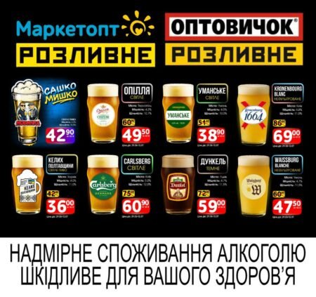 Акції Маркетопт Розливне із 29.06 по 12.07.26