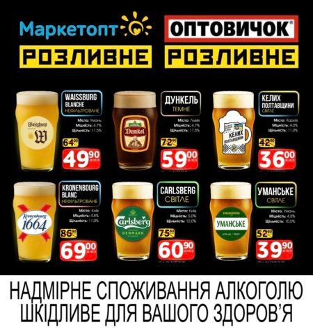 Акції Маркетопт Розливне із 24.08 по 06.09.26