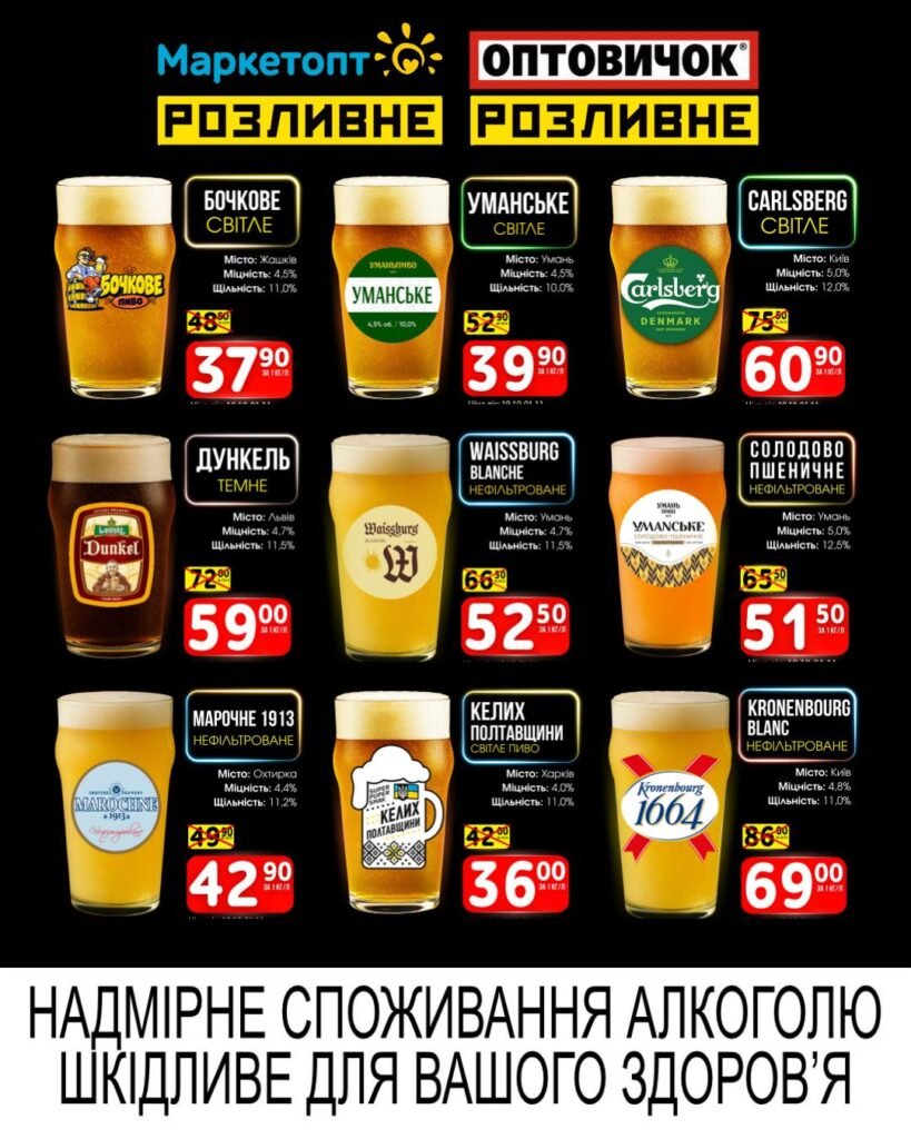 Акції Маркетопт Розливне із 19.10 по 01.11.26